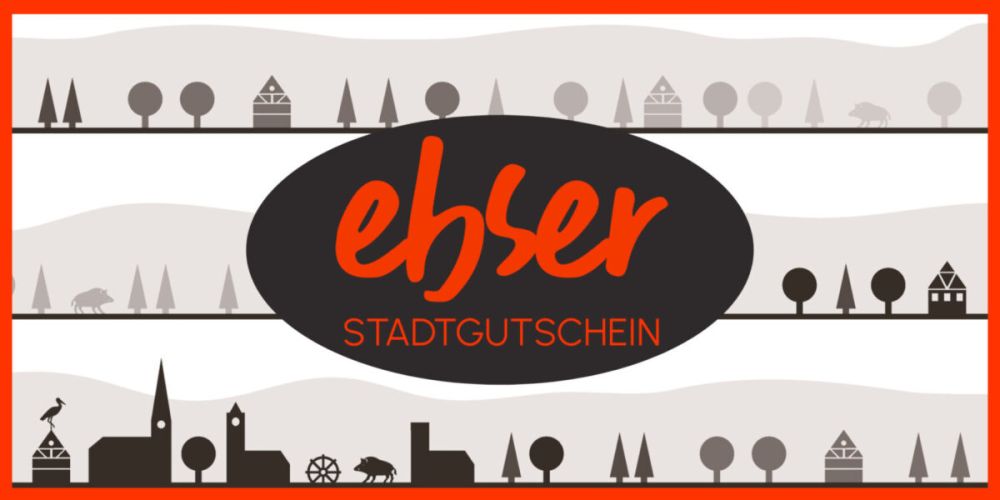 Ebser Stadtgutschein: Neue Verkaufsstellen vor Ort