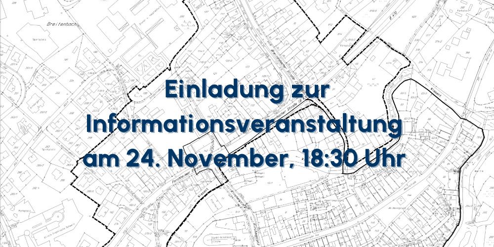 Informationsveranstaltung über die kommunalen<br>Förderprogramme am 24.11.22