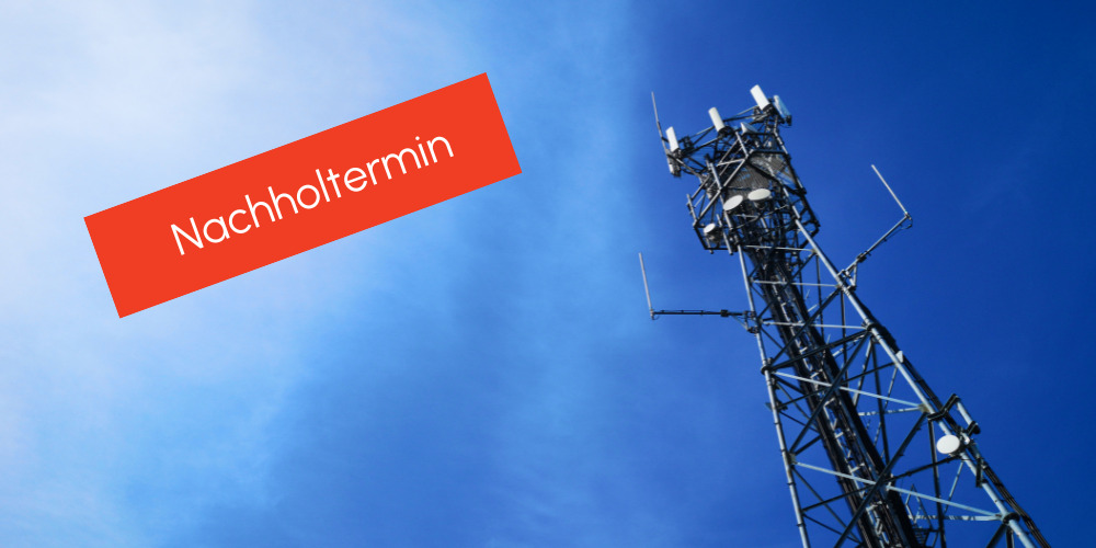 Read more about the article Nachholtermin: Infoveranstaltung Mobilfunkmasten am 02. November
