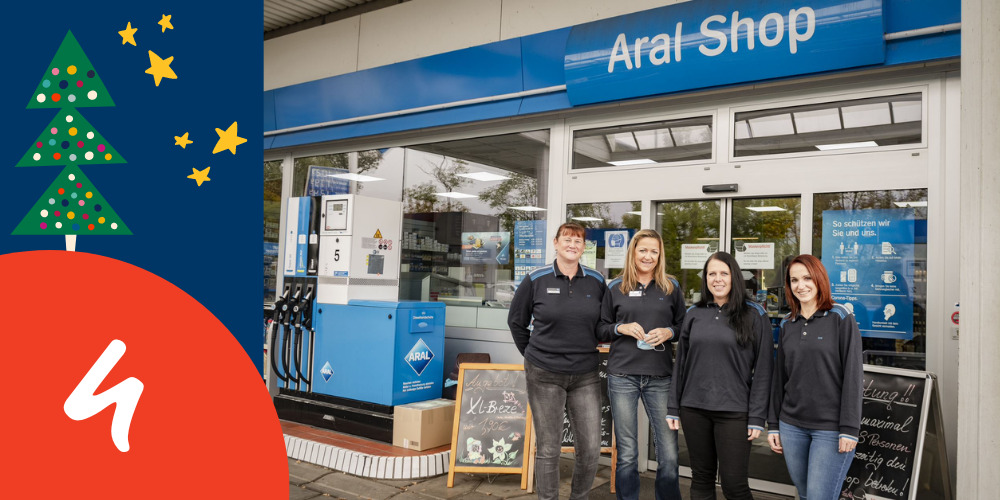 Read more about the article Türchen 4: Autohaus Hirsch – ARAL Tankstelle 🎁