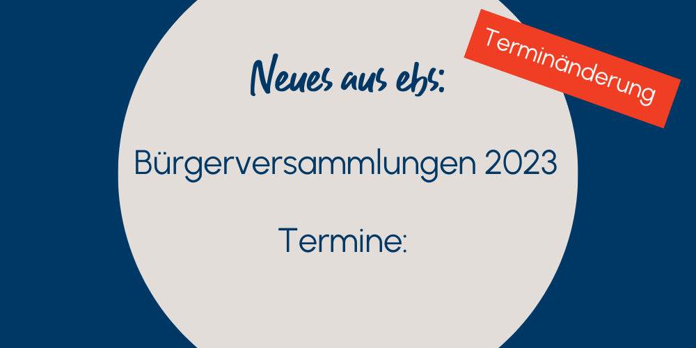 Read more about the article Bürgerversammlungen – Termine 2023